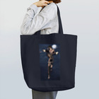 【ホラー専門店】ジルショップの月夜に浮かぶ着物の美女 Tote Bag