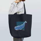 Kinkadesign うみのいきものカワイイShopのマッコウクジラの冒険 Tote Bag