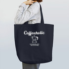 かえる商店のCOFFEEHOLIC white logo 에코백