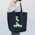 ヒロシオーバーダイブのパンダ親子、組み体操にハマる。 Tote Bag