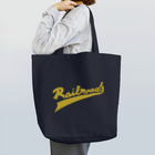 PoooompadoooourのRailroadsロゴタイプ　きいろ Tote Bag