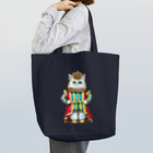 油絵描きの小物売り場のキングキャット Tote Bag