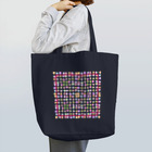 charlolの整列カラフル柄小charlie Tote Bag