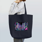 かてこの洋服販売所のNeon Tokyou Tote Bag