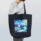 ほかほかしろくまのあったかざっかやのしろくまの休暇 Tote Bag