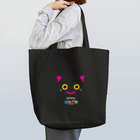 にこねこ【保護猫の保育園】のポポちゃんトートバック黒ver Tote Bag