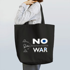 M__KのNO WAR（Black） Tote Bag