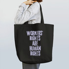 chataro123のWorkers' Rights are Human Rights トートバッグ