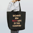 chataro123のWomen Are Not Safe in This Country トートバッグ