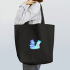 satoayaのアニマルカフェのキャンディードラゴン　青 Tote Bag