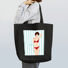 Shigenori Negishi Illust ShopeのGirls IN Red (UP) Tote Bag