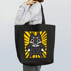 【しばし柴犬屋】のムキムキマッスル黒柴犬(黄色 Tote Bag