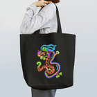 ビレイダオのネオン　龍 Tote Bag