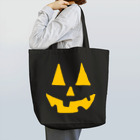 CIPANGOのハロウィン ジャック・オ・ランタン ブラックボディ Tote Bag