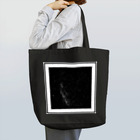 design yanagiの夏の星空/黒 トートバッグ