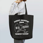 QROOVYのSLAP BASS　スラップベース　WH Tote Bag