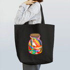 みみたぶとほっぺたんのにじいろのあめ Tote Bag