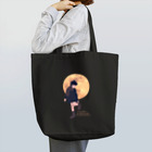 キッズモード某の月と黒ワンピの女の子 Tote Bag