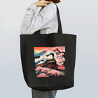 日本の風景 COOL JAPANの日本の風景:SL 蒸気機関車、 Japanese senery: steam locomotive Tote Bag