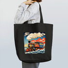 日本の風景 COOL JAPANの日本の風景:SL 蒸気機関車、Japanese senery:SL Steam locomotive Tote Bag