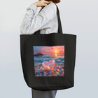 Mellow-Skyの美しすぎるハートシーグラス Tote Bag
