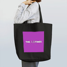 銭湯Lover(せんとうらばー)のThe入浴Times(ザニュウヨクタイムズ)トートバッグ Tote Bag