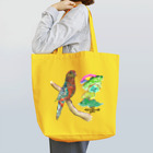 ソラネコ本舗（meg－micro）のココノエインコ　赤い実を届けに Tote Bag