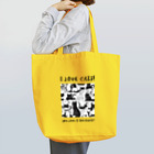 kazu_gの私は猫が好き!（淡色用） Tote Bag