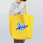 MZグラフィックスのスイートハート　ブルー　青 Tote Bag