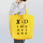 X-Dimensions team goodsのlogo arrange 02 Tote Bag