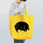 タバタ画房のふてぶてしいクロねこ Tote Bag