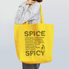 LONESOME TYPE ススのSPICE SPICY（Diagonal） Tote Bag