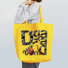 Aimurist のD’gaia dinosaur テキスト Tote Bag