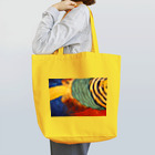 どうぶつ屋のカラフルな羽 Tote Bag