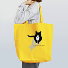 小鳥と映画館のはやくかえってきてね。 by 猫 Tote Bag