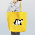 猫竹（nekotake)の箱に入りたい白黒猫たち Tote Bag