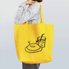 オムライス星人と仲間たちのオムライス星人とジュースちゃん Tote Bag