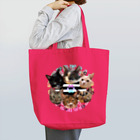 くぅTikTok猫部のTikTok猫部トートバッグ Tote Bag