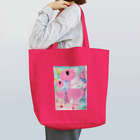 oekakiのオエカキ_ Flamingo Tote Bag