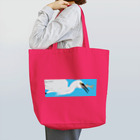 MoVのコサギ、魚は飲み物 Tote Bag