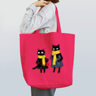 Lapis SHOPの黒猫夫婦のお買い物 Tote Bag