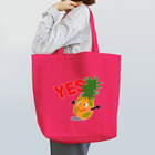 MZグラフィックスのパイナップル　YES Tote Bag