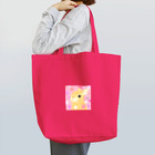 虹色PLUSのキュートな水玉うさぎちゃん Tote Bag