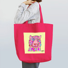 ふたばのピンクジャガーのバッグ Tote Bag