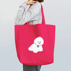 小さな世界のふわもこ犬ビションフリーゼ Tote Bag