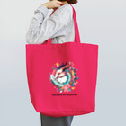 Japan Beautyオリジナルショップの素敵な花龍さん シリーズ龍大好きな人のための龍グッズ Tote Bag