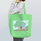 有明ガタァ商会のくろぶたさんとガタさんのピクニック Tote Bag