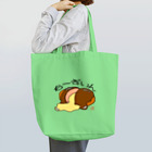 ハンバーグ王子のハンバーググッズオンラインショップ「1日1バーグ」のハンバーグイラスト「ちーずいん」 Tote Bag