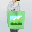 ✨🌈✨ユラクラカン🇯🇵 ✨🌈✨の☁️青空と雲☁️と青い山脈🗻ズ Tote Bag