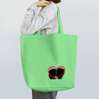 Lily bird（リリーバード）のSilhouette of kiss with heart♥② Tote Bag